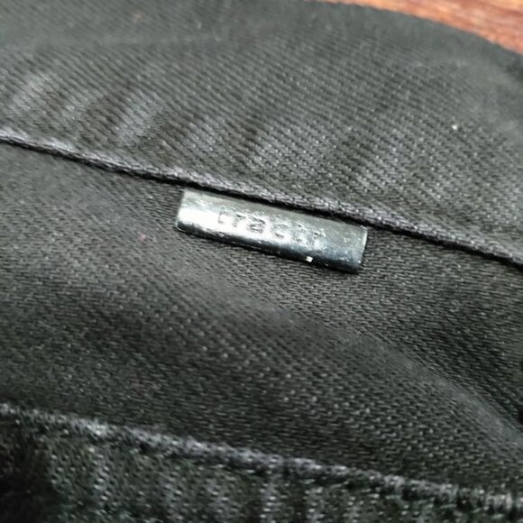 Tractr Grunge Skater 90s Y2k High Waisted Frayed Hem Denim Flare Jeans Girls' 24 - Picture 7 of 13